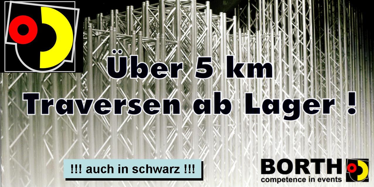 4-Punkt Traverse 2,50 m (F34) schwarz – 2