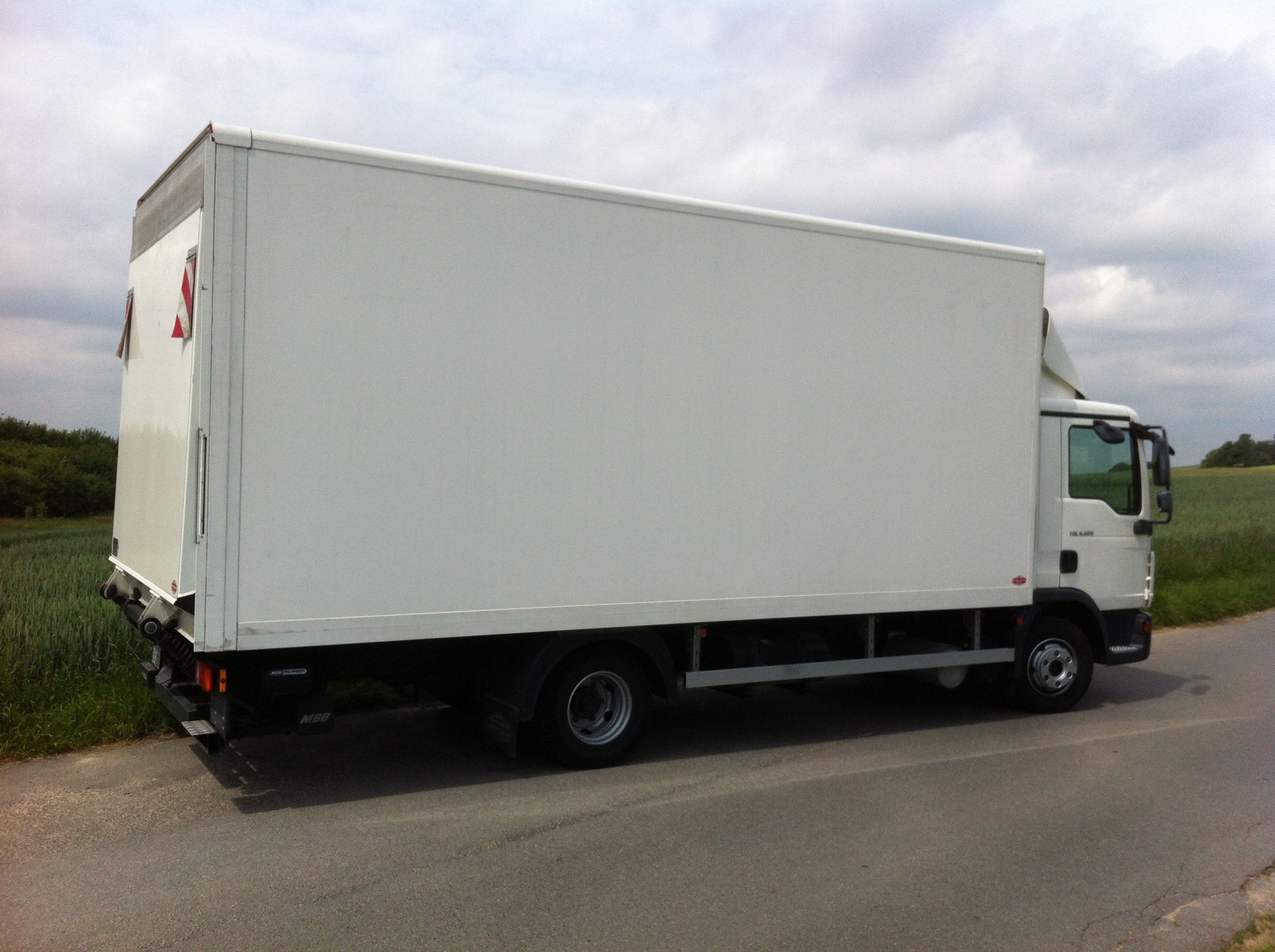 MAN LKW 7,5 to mit Fahrer – 2