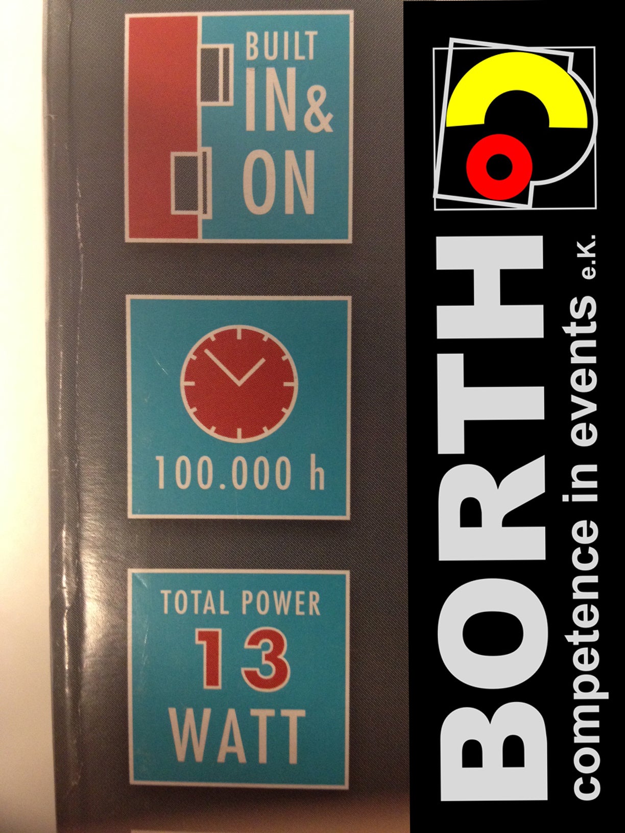 3er Set LED Aufbauleuchte Unterbauleuchte – 3