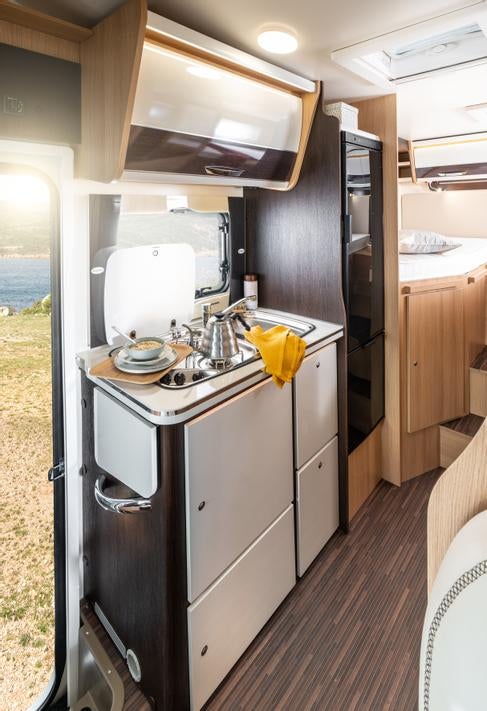 Forster Alkoven 699EB Livin' up 2020 Wohnmobil -  5 Schlafplätze – 4