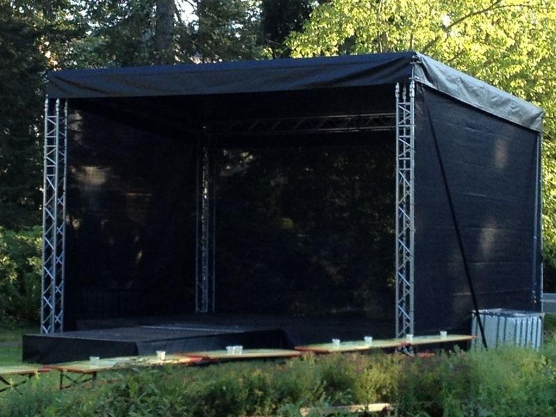 Bühne 6x4m mieten in Wittgensdorf