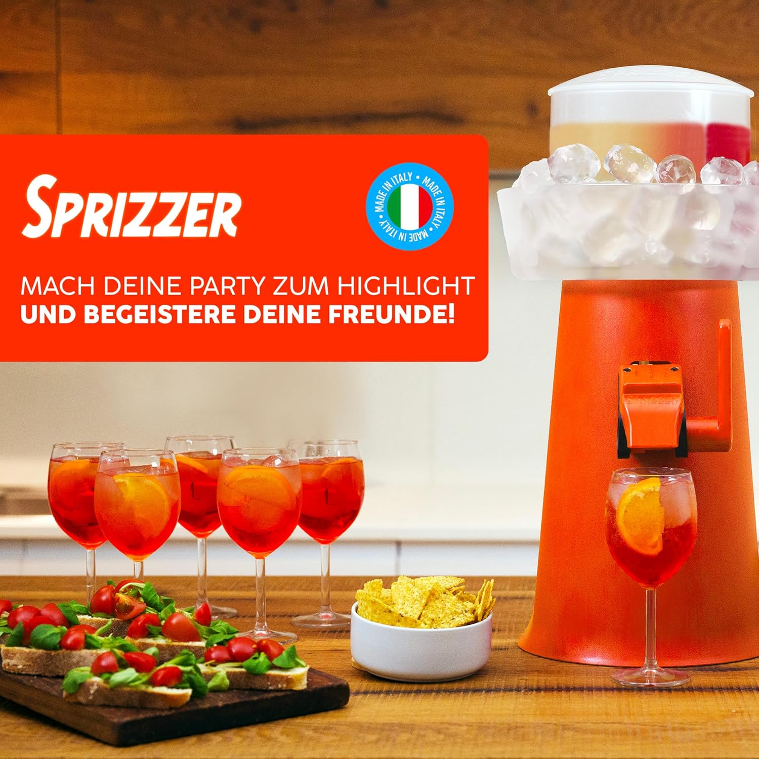 Aperol Spritz Maschine mieten – ab 30€ | Party Highlight! – 4