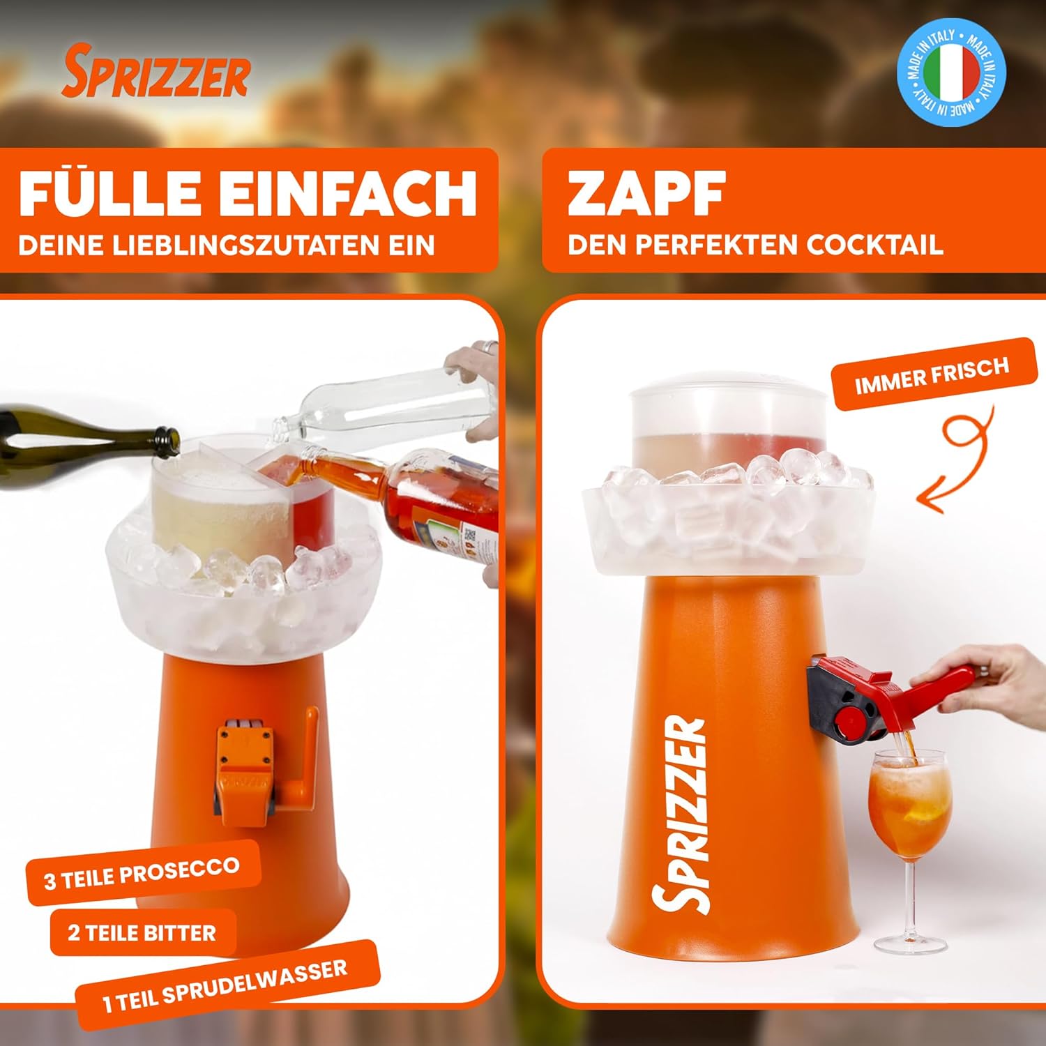 Aperol Spritz Maschine mieten – ab 30€ | Party Highlight! – 2