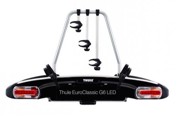 Fahrradträger für 3 Fahrräder/ E-Bikes für Anhängerkupplung, faltbar, Thule EasyFold XT