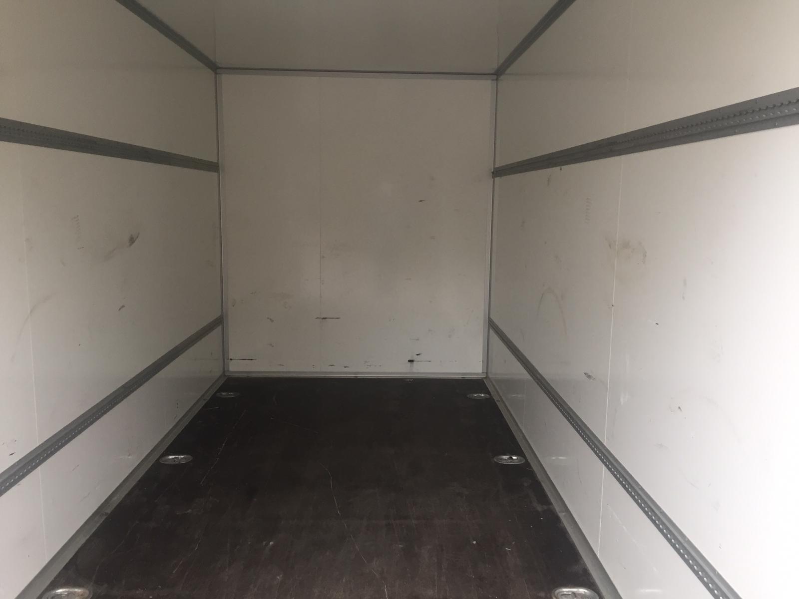 XL Kofferanhänger mit Türe, Anhänger mit Kofferaufbau 200 cm, 2500 kg Zul. Ges. Gewicht – 3