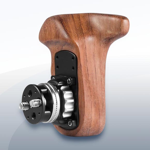 SmallRig Holzgriff rechts mit Rosette mieten – Versand deutschlandweit ab 6 €/Tag
