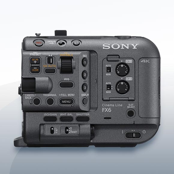 Sony FX6 Cinema Line mieten – Versand deutschlandweit ab 74,50 €/Tag – 2
