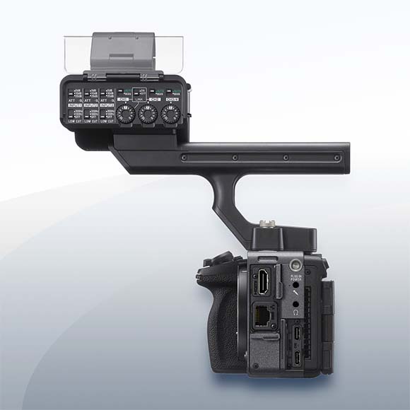Sony FX5 Cinema Line + XLR-H2 Handgriff mieten – Versand deutschlandweit ab 89,50 €/Tag – 3
