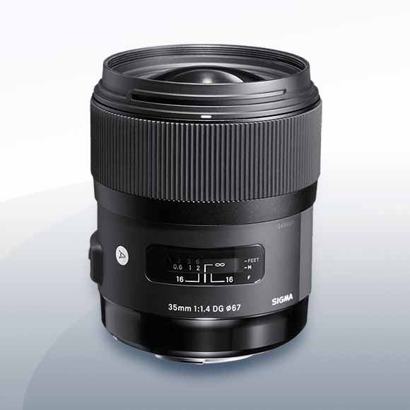 Sigma 35mm F1.4 DG HSM Art für Nikon mieten – Versand deutschlandweit ab 15,50 €/Tag – 2