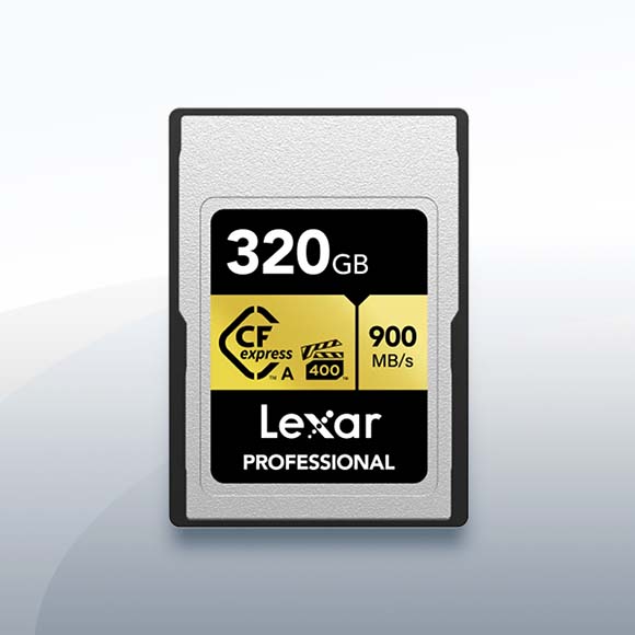 Lexar CFexpress Typ A 320GB mieten – Versand deutschlandweit ab 14 €/Tag