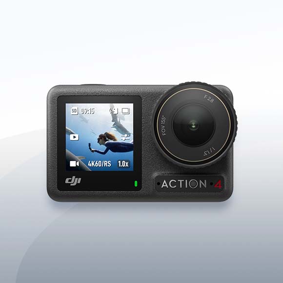 DJI Osmo Action 4 Adventure Combo mieten – Versand deutschlandweit ab 9,50 €/Tag