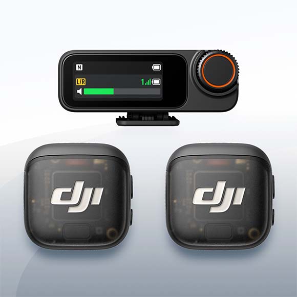 DJI Mic 3 Kabelloses Mikrofonsystem mieten – Versand deutschlandweit ab 6,50 €/Tag – 3