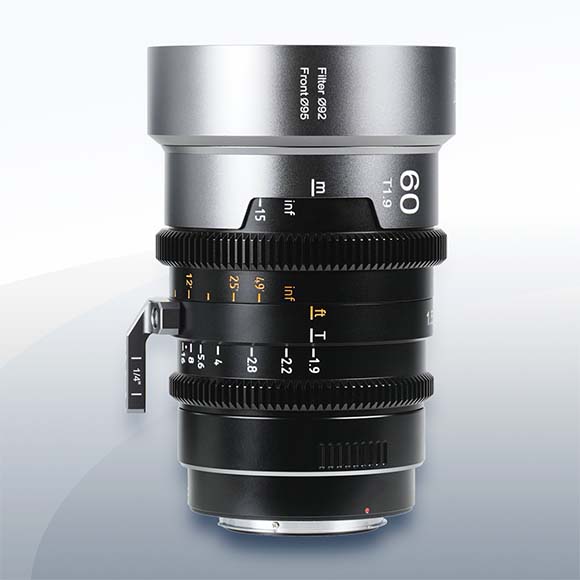 Sirui IronStar 60mm T1.9 1.5x Anamorphic Neutral-Flare (EF-Mount) mieten – ab 27,50 €/Tag
