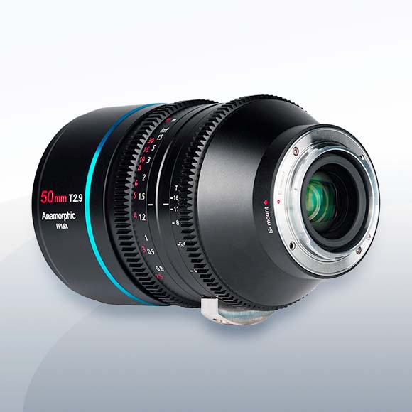 Sirui 50mm T2.9 1.6x Anamorphic (Sony E-Mount) mieten – ab 22 €/Tag – 2