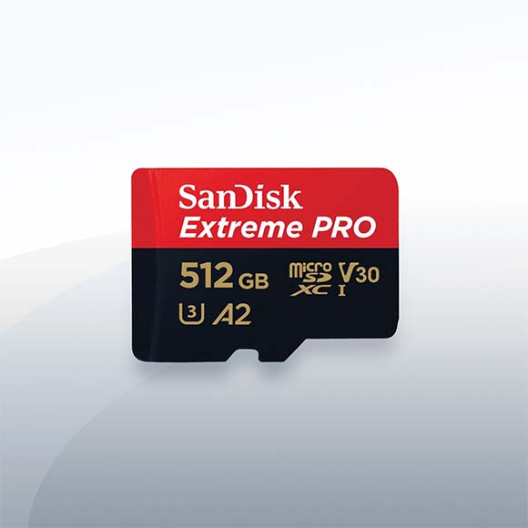 SanDisk Extreme Pro microSD 512GB mieten – Versand deutschlandweit ab 7,50 €/Tag
