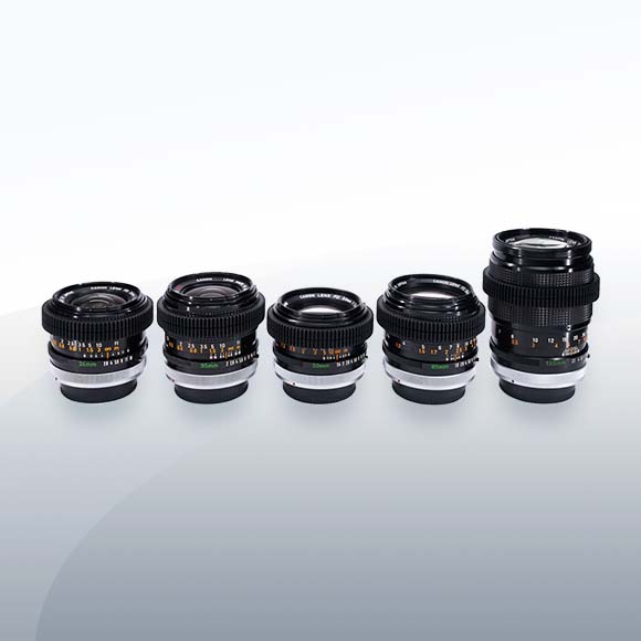 Canon FD Vintage Objektiv Set 2 mieten – Versand deutschlandweit ab 30 €/Tag