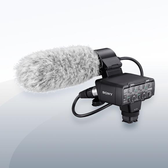 Sony XLR-K2M Adapter Set mit XLR-Box und Richtmikrofon mieten – ab 12,50 €/Tag