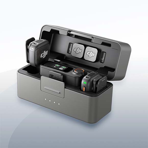 DJI Mic 3 Kabelloses Mikrofonsystem mieten – Versand deutschlandweit ab 6,50 €/Tag
