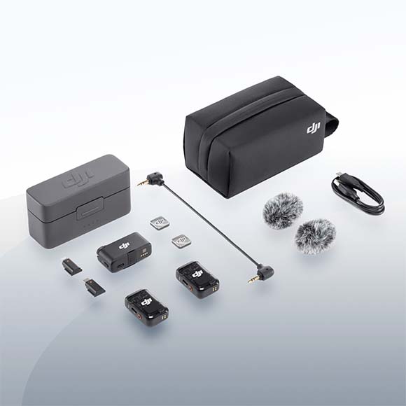 DJI Mic 2 Kabelloses Mikrofonsystem mieten – Versand deutschlandweit ab 5,50 €/Tag – 4