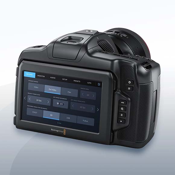 Blackmagic Pocket Cinema Camera 6K G2 mieten – Versand deutschlandweit ab 24,50 €/Tag – 2