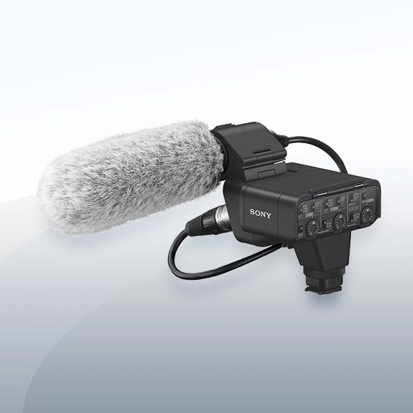 Sony XLR-K3M Adapter Set mit XLR-Box und Richtmikrofon mieten – ab 13,50 €/Tag