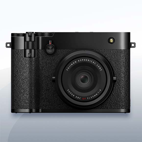 Fujifilm GFX100RF Mittelformatkamera mieten – Versand deutschlandweit ab 46,50 €/Tag