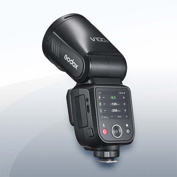Godox V100C TTL-Aufsteckblitz für Canon mieten – Versand deutschlandweit ab 9,50 €/Tag – 2