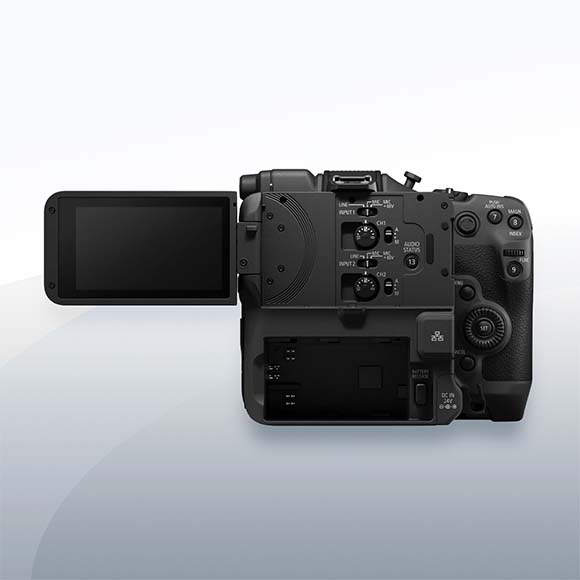 Canon EOS C80 Cinema Kamera + XLR Handgriff mieten – ab 74,50 €/Tag – 5