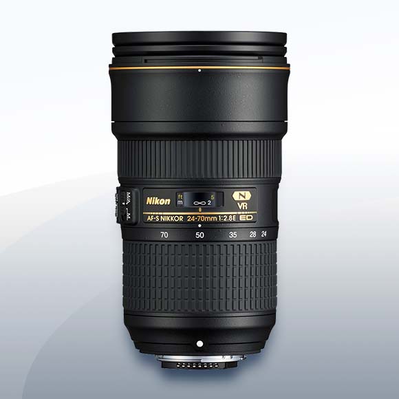 Nikon AF-S 24–70mm F2.8E ED VR mieten – Versand deutschlandweit ab 19,50 €/Tag