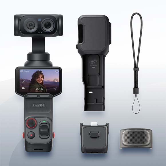 Insta360 Luna Ultra Standard Bundle mieten – Versand deutschlandweit ab 16,50 €/Tag – 4
