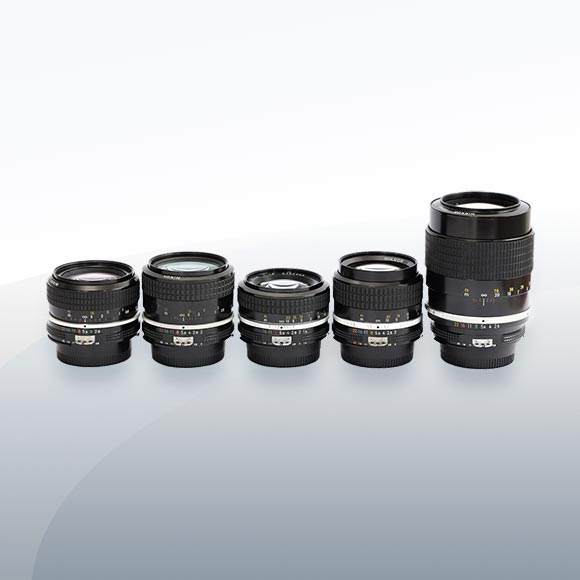 Nikon Ai Vintage Objektiv Set mieten – Versand deutschlandweit ab 28 €/Tag