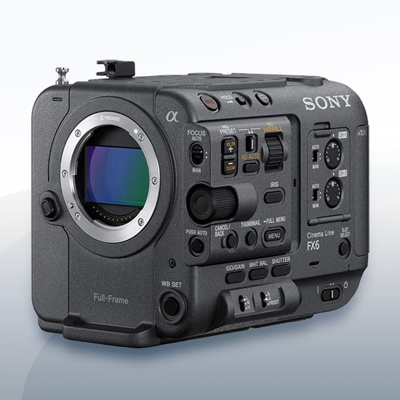 Sony FX6 Cinema Line mieten – Versand deutschlandweit ab 74,50 €/Tag