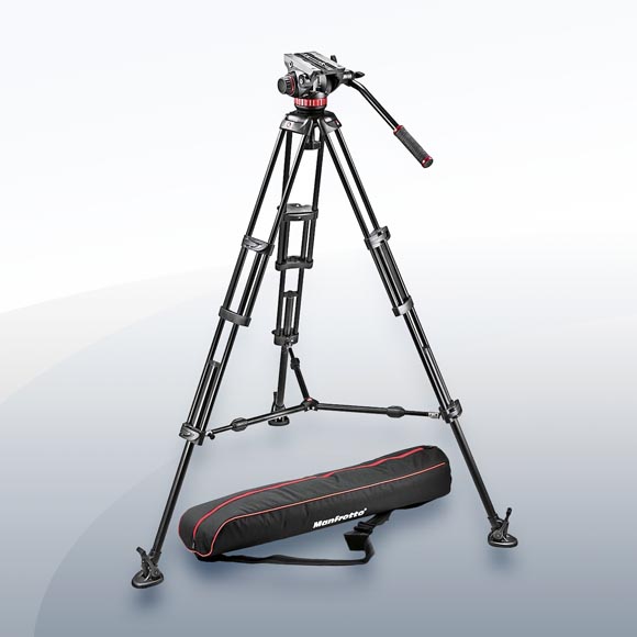 Manfrotto 546B+504HD PL Stativ und Videoneiger mieten – ab 22,50 €/Tag