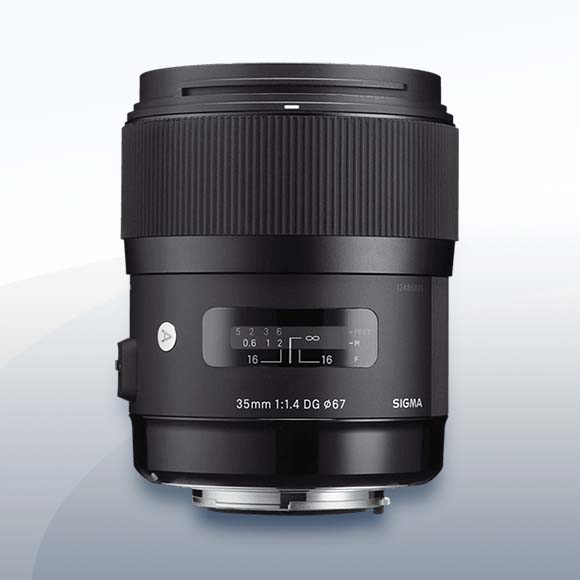 Sigma 35mm F1.4 DG HSM Art für Nikon mieten – Versand deutschlandweit ab 15,50 €/Tag