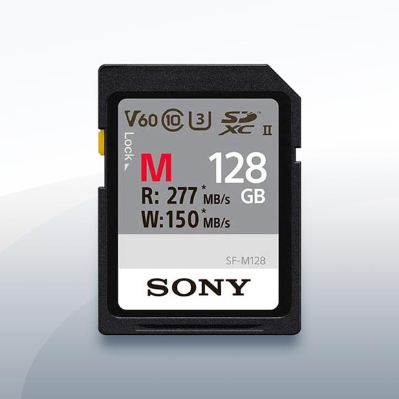Sony M SDXCII 128GB V60 (277MB/s, 150MB/s) mieten – Versand deutschlandweit ab 8 €/Tag