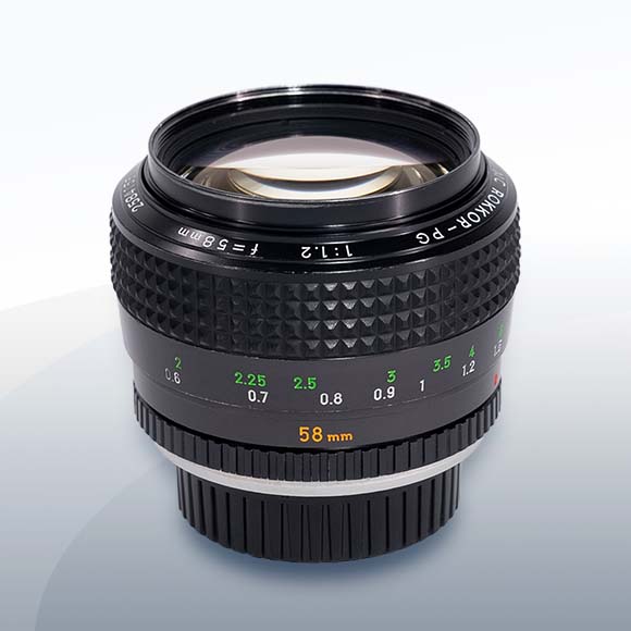 Minolta MC 58mm F1.2 mieten – Versand deutschlandweit ab 10 €/Tag