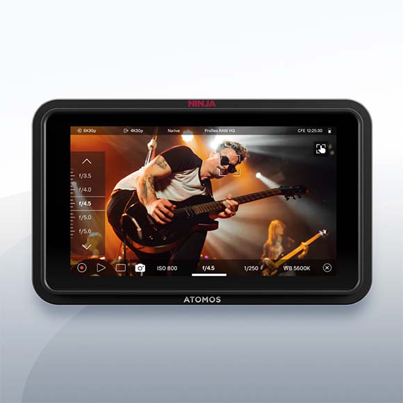 Atomos Ninja V RAW HDMI Recorder/Monitor mieten – Versand deutschlandweit ab 29,50 €/Tag