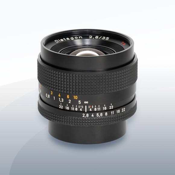 Zeiss Contax 35mm F2.8 Distagon T* mieten – Versand deutschlandweit ab 8 €/Tag