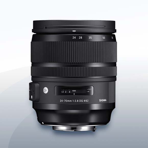 Sigma 24-70mm F2.8 DG OS HSM Art für Canon mieten – Versand deutschlandweit ab 19,50 €/Tag