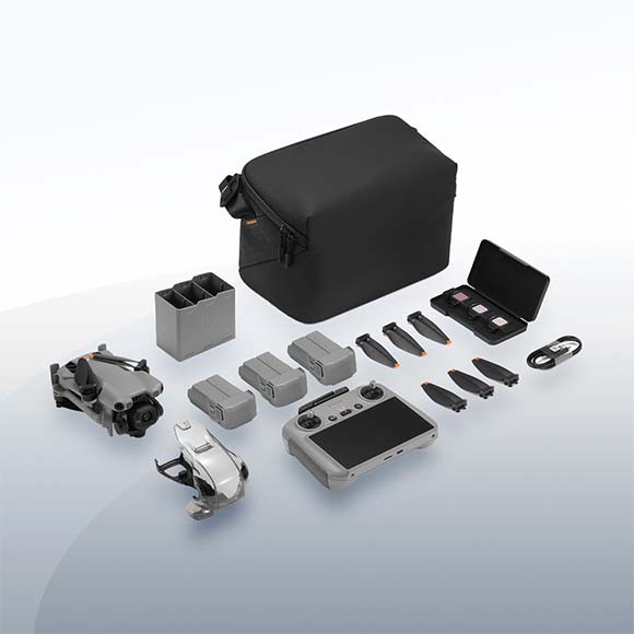 DJI Mini 5 Pro Fly More Combo mit DJI RC2 mieten – Versand deutschlandweit ab 29,50 €/Tag – 4