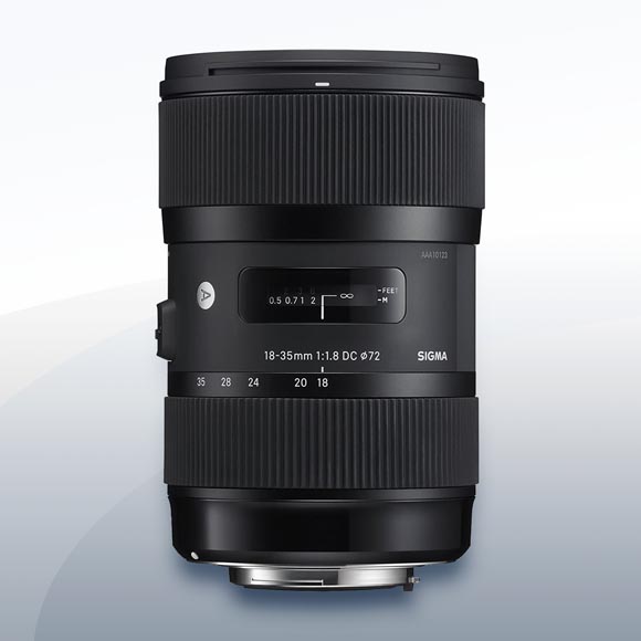 Sigma 18-35mm F1.8 DC HSM Art für Canon mieten – Versand deutschlandweit ab 17,50 €/Tag