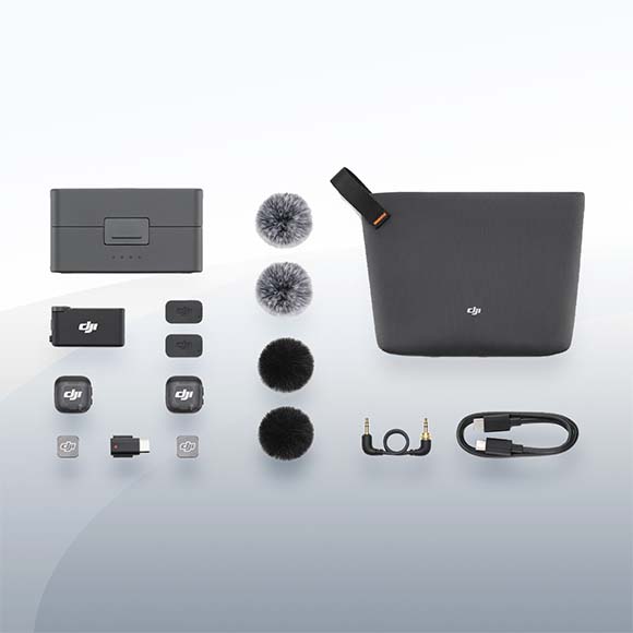 DJI Mic 3 Kabelloses Mikrofonsystem mieten – Versand deutschlandweit ab 6,50 €/Tag – 4