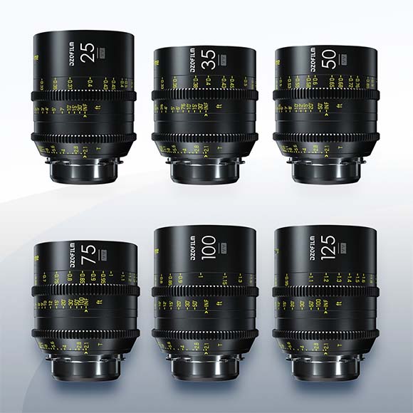 DZOFILM Vespid Prime Kit B 25/35/50/75/100/125 (Sony E-Mount) mieten – ab 148 €/Tag