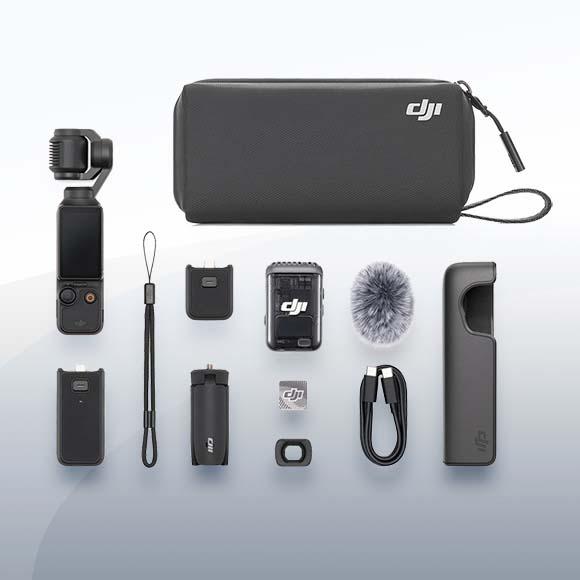 DJI Osmo Pocket 3 Kreativ Combo mieten – Versand deutschlandweit ab 13,50 €/Tag – 3