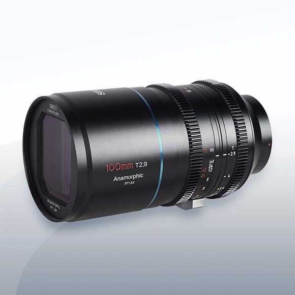 Sirui 100mm T2.9 1.6x Anamorphic (Sony E-Mount) mieten – ab 22 €/Tag – 2