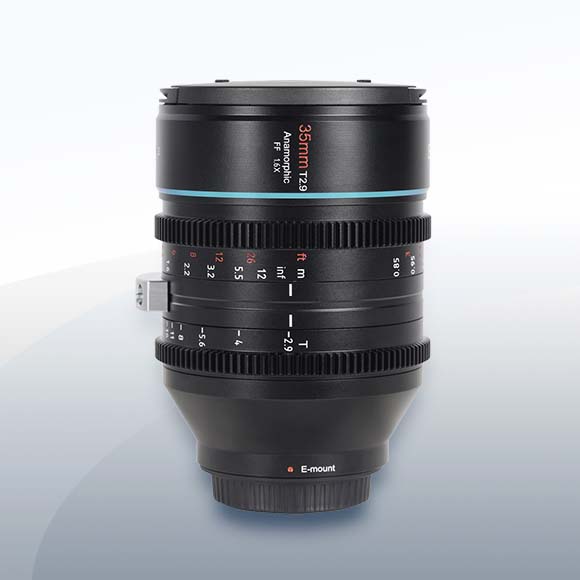 Sirui 35mm T2.9 1.6x Anamorphic (Sony E-Mount) mieten – ab 22 €/Tag