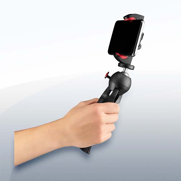 Manfrotto Pixi Mini Stativ mit Smartphone-Klemme mieten – ab 2,50 €/Tag – 3