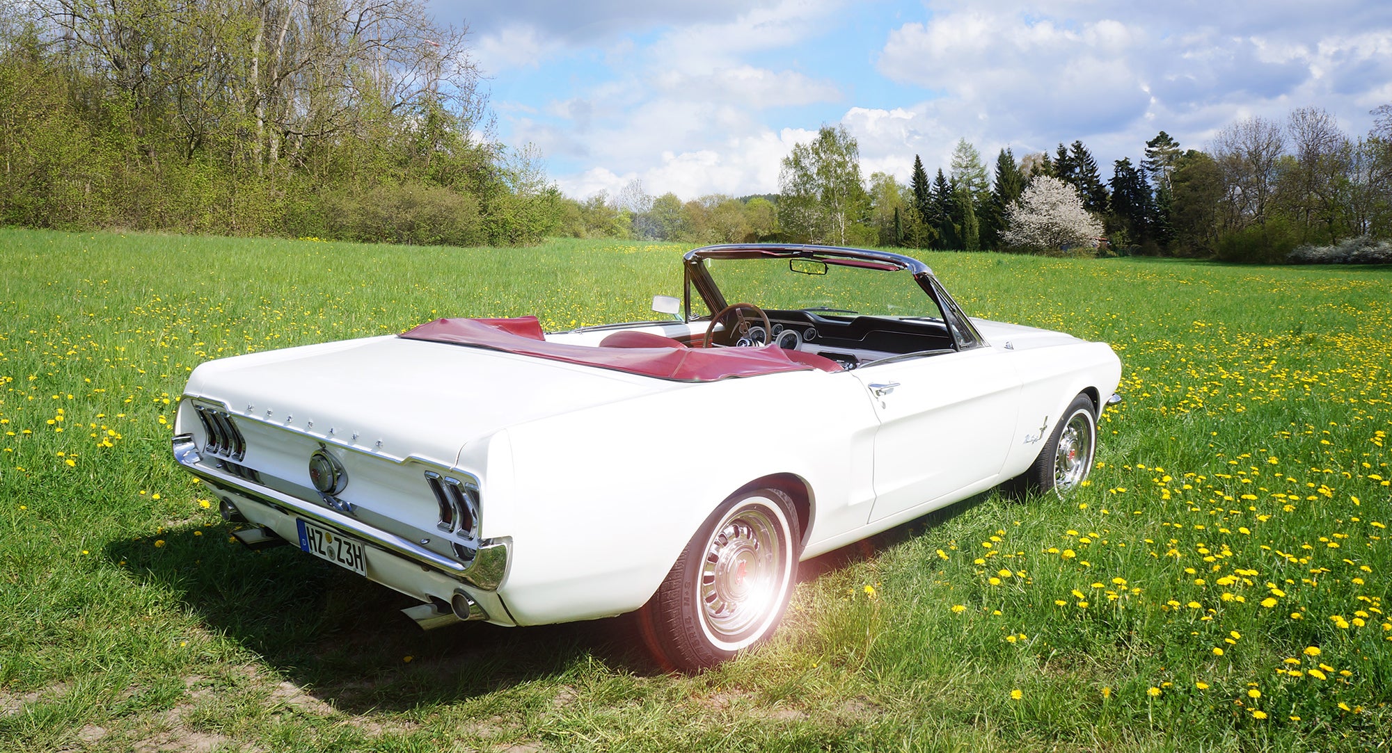 1967er Ford Mustang Cabriolet US Car Oldtimer – 4