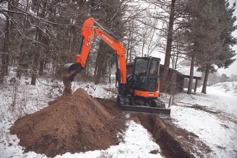 HITACHI - Minibagger ZX 55U-5A CLP