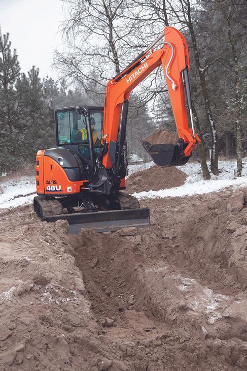 HITACHI Minibagger ZX48 U-6CLP